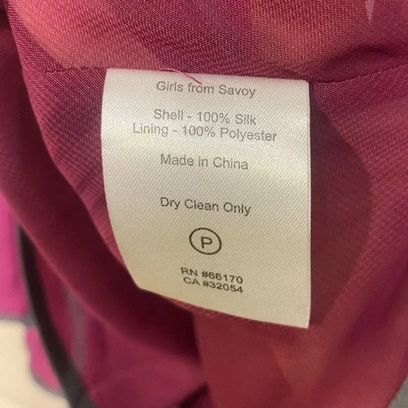 Anthropologie • Girls from Savoy • Silk Dress • 8 - Picture 6 of 10